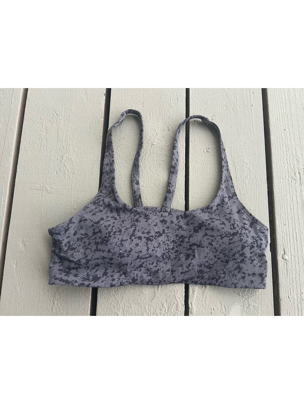 Vuori Yosemite Sports Bra in Chia Stucco Size S